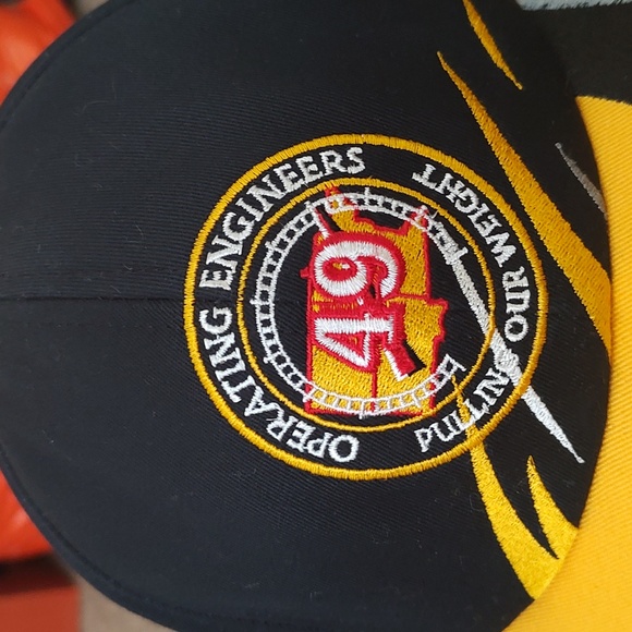 Union Wear Operating Engineers Local 49 Embroidered Adjustable Hat - Picture 2 of 13